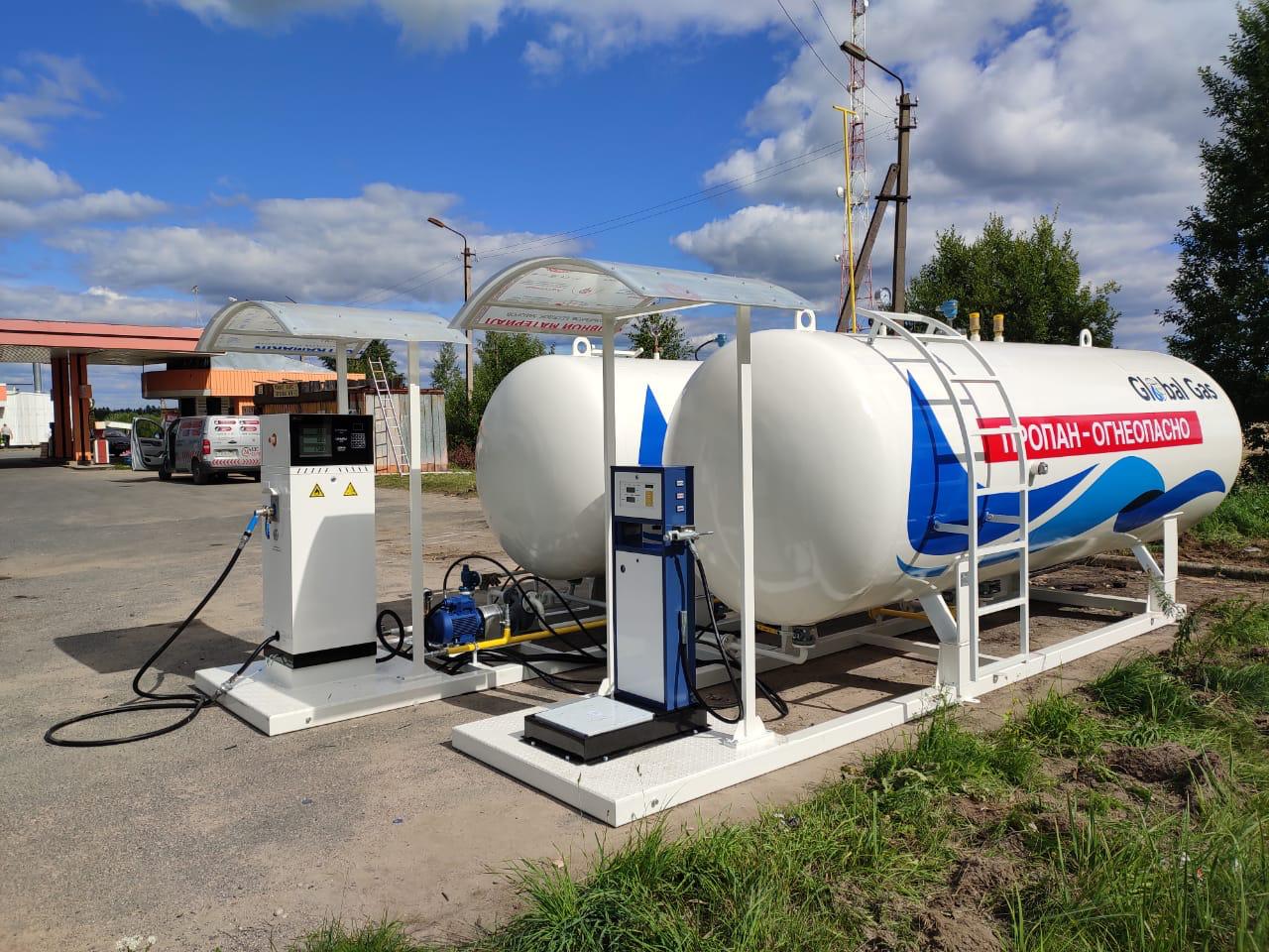 Автомобильная газозаправочная станция (АГЗС)